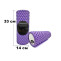 Массажный ролик EasyFit Grid Roller Light 33 см Фиолетовый