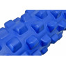 Массажный ролик EasyFit Grid Roller PRO 33 см Синий