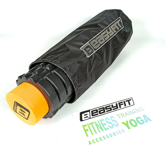 Массажный ролик EasyFit PRO Active 33 см двойной