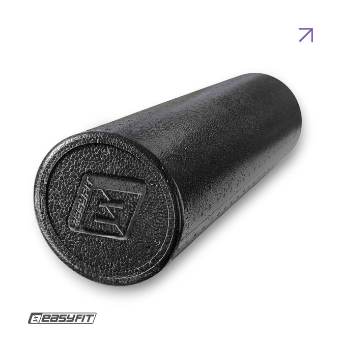 Массажный ролик EasyFit PolyFoam Roller EPP 45 см