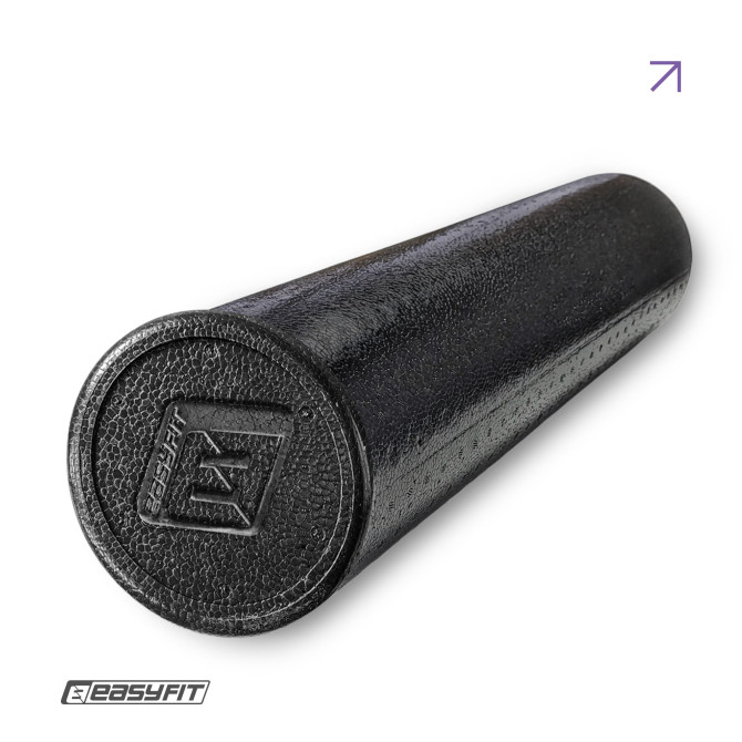 Массажный ролик EasyFit PolyFoam Roller EPP 60 см
