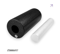 Массажный ролик EasyFit LightWeight 33х14 см с массажером для стоп 33х6 см