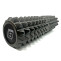 массажный роллер EasyFit Solid Grid Roller 45 см v.2.2s черный
