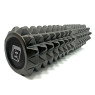 массажный роллер EasyFit Solid Grid Roller 45 см v.2.2s черный