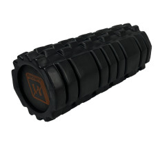 Массажный ролик EasyFit Solid Roller v.1.1s 33 см черный