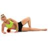 массажный ролик EasyFit Solid Roller оранжевый