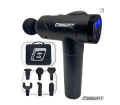 Перкусійний масажер для спини EasyFit Vibe 6 насадок, 30 режимів