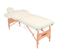 Массажный стол EasyFit ZenRest кушетка складная Бежевый с чехлом