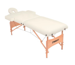 Масажний стіл EasyFit ZenRest кушетка складна Бежевий з чохлом
