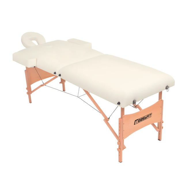 Массажный стол EasyFit ZenRest кушетка складная Бежевый