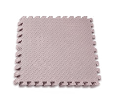 Татами мат EasyFit SwallowTail 4 шт (60х60х1 см) пазл ласточкин хвост бежевый