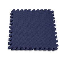 Татамі мат EasyFit SwallowTail 4 шт (60х60х1 см) пазл хвіст ластівки синій