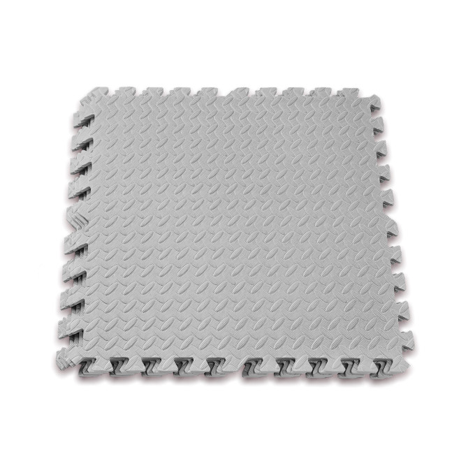 татами мат EasyFit swallowtail (60х60 см) серый