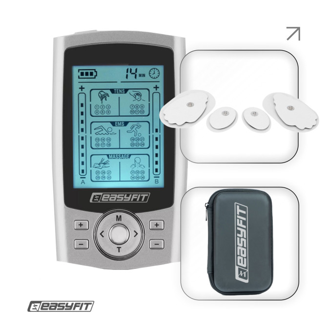 Миостимулятор EasyFit MyoTone импульсный массажер для мышц