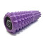 массажный роллер EasyFit Solid Grid Roller 45 см v.2.2s фиолетовый