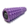 массажный роллер EasyFit Solid Grid Roller 45 см v.2.2s фиолетовый