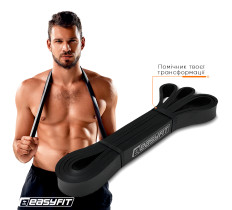 Резиновая петля EasyFit 6-31 кг Черная