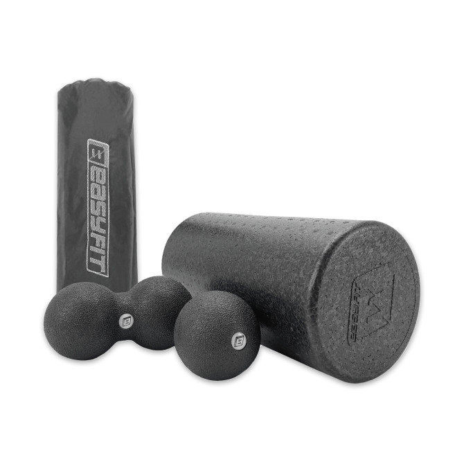 набор для массажа EasyFit MioSet-L (2 мячика+ролик)