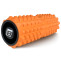 массажный ролик EasyFit Grid Roller 33 см v.1.2 с заглушками (оранжевый)