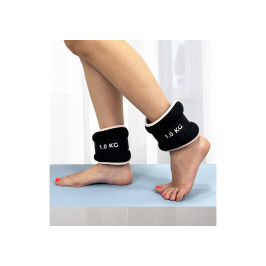 Утяжелители EasyFit Comfort 1 кг для ног и рук  с металлом (пара)