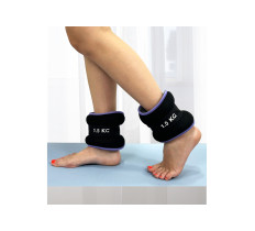 Утяжелители EasyFit Comfort 1,5 кг для ног и рук  с металлом (пара)