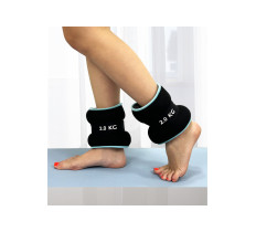 Утяжелители EasyFit Comfort 2 кг для ног и рук  с металлом (пара)