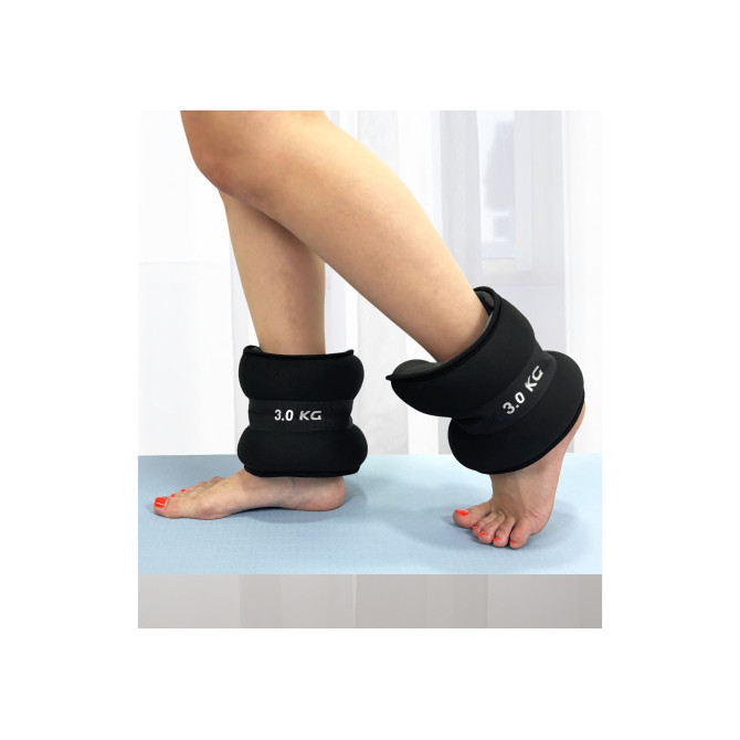 обтяжувачі EasyFit Comfort 3 кг для ніг та рук з металом (пара)