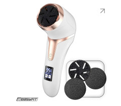 Пилка для п’ят EasyFit V-Pro — вакуумна електрична пемза з LCD-дисплеєм