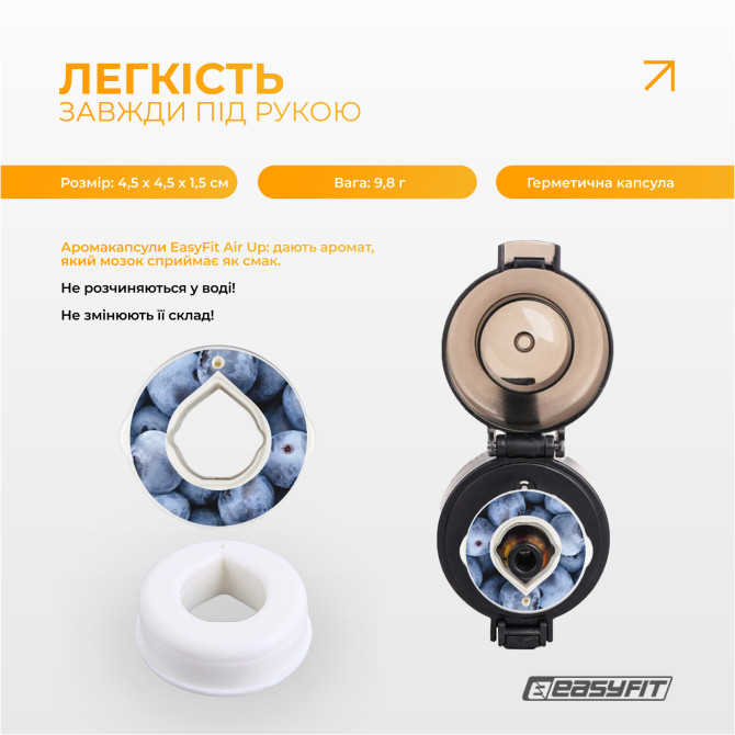 купить капсула “черника” для бутылки EasyFit Air Up 