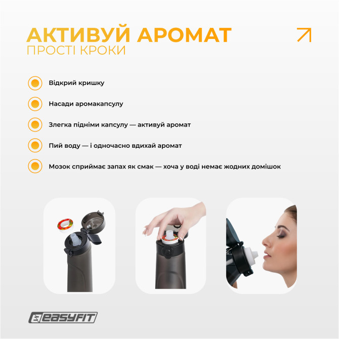 заказать капсула “лимон” для бутылки EasyFit Air Up 