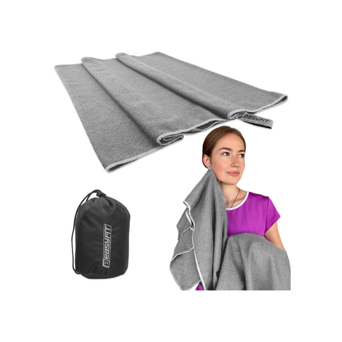 полотенце из микрофибры 140х60 см EasyFit EagleWing в сумочке
