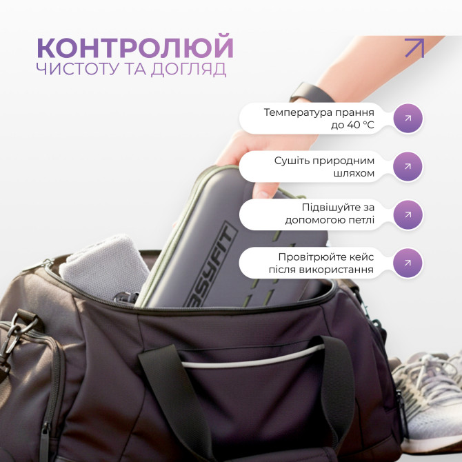 опт cпортивное полотенце EasyFit RoyalWing 90х50 см из микрофибры + кейс