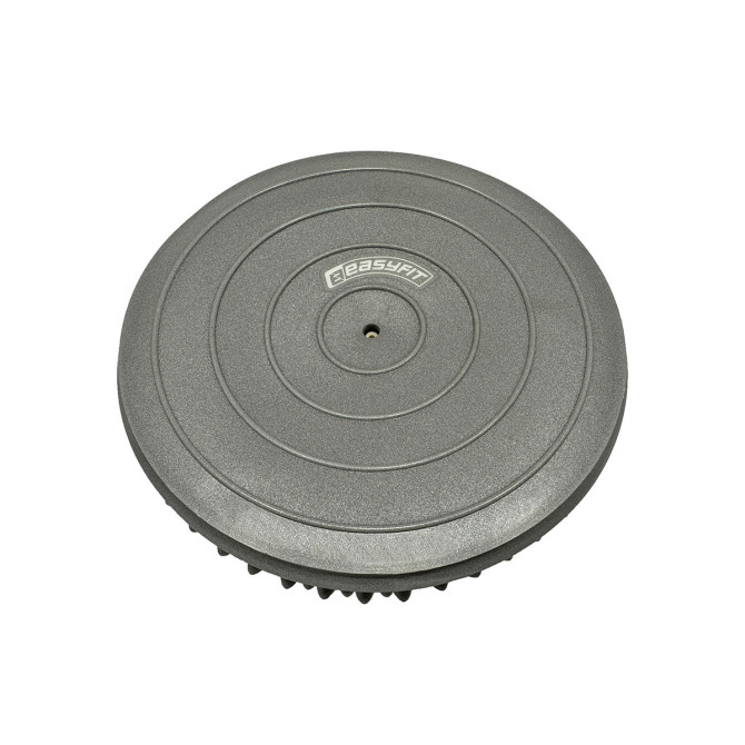 Купити м'яку масажну півсферу EasyFit 16 см сіру
