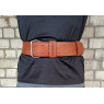 Пояс атлетичний EasyFit DeciBelt (шкіра) коричневий 4XL