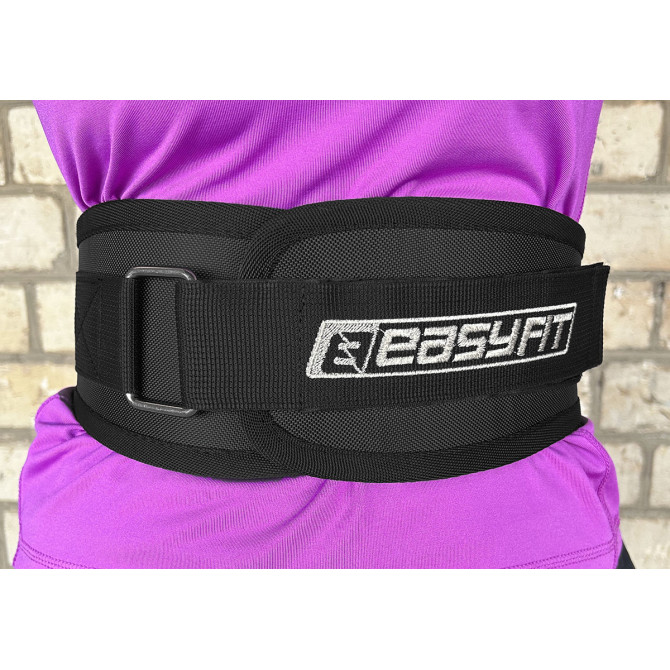 купити пояс для станової тяги EasyFit Loins Protector 2ХL (100-120 см) по найкращий вартості в Дніпро