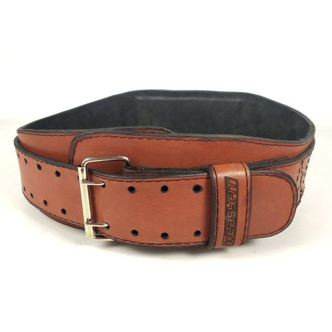 Пояс атлетичний EasyFit Training Belt (коричневий) XS