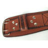 Пояс атлетичний EasyFit Training Belt (коричневий) XS