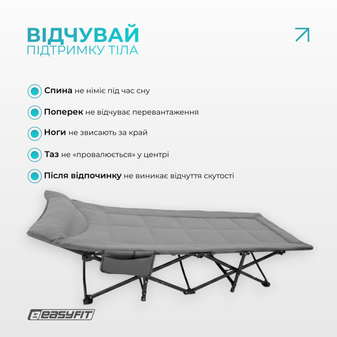  выгодная стоимость на раскладушка туристическая EasyFit CozyCamp