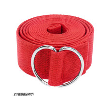Ремень для йоги EasyFit красный
