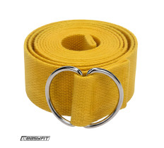 Ремень для йоги EasyFit желтый