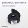 купити ремень для йоги EasyFit с петлей (чорний)