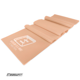 Лента для пилатеса EasyFit EPP 0.5 мм персиковая