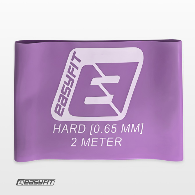 купити стрічка для пілатесу EasyFit EPP 0.65 мм пурпурова