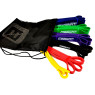 Резиновые петли EasyFit: набор 1-110 кг (6 шт)