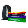 Резиновые петли EasyFit: набор 1-65 кг (5 шт)