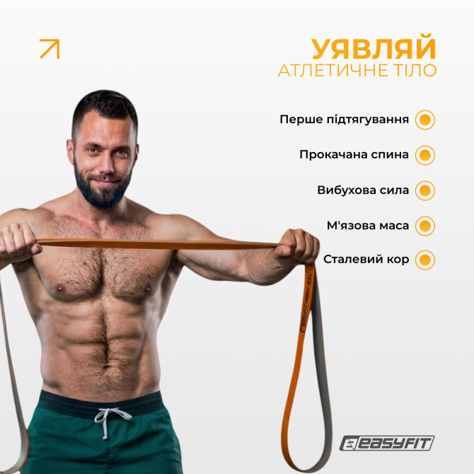 купить резинка для подтягиваний EasyFit Premium 25-45 кг