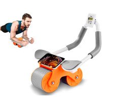 Ролик для пресу EasyFit зі зворотним механізмом та лічильником