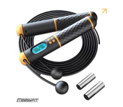 Розумна скакалка EasyFit SmartRope 3 м з утяжнювачами (бездротова)