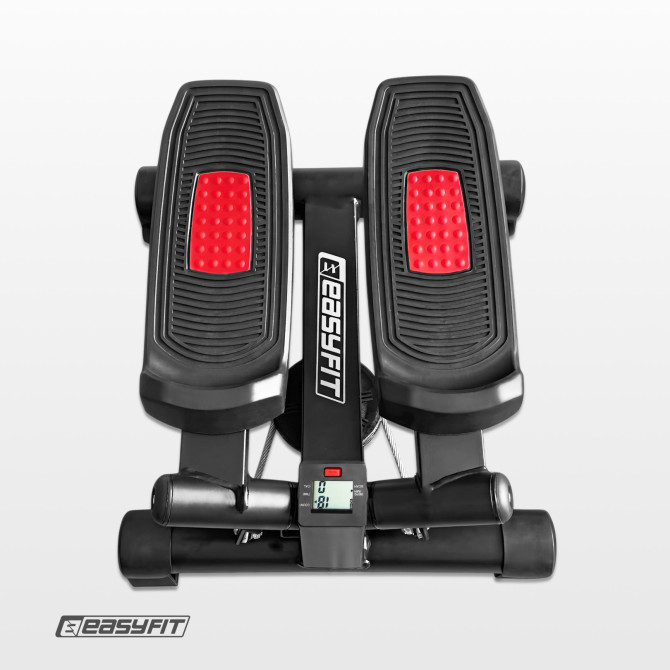 ціна степер поворотний EasyFit Pace-В з еспандерами