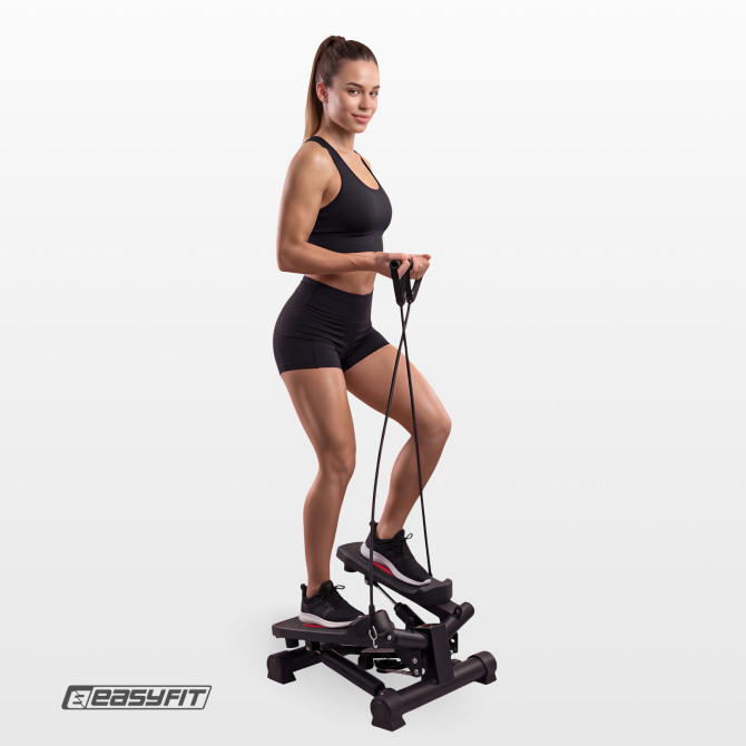 вартість степер поворотний EasyFit Pace-В з еспандерами